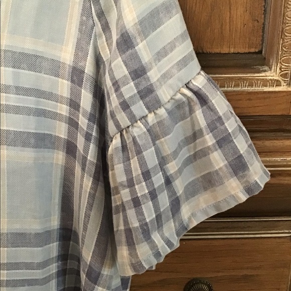 Plaid Ruffle Top - Picture 6 of 8